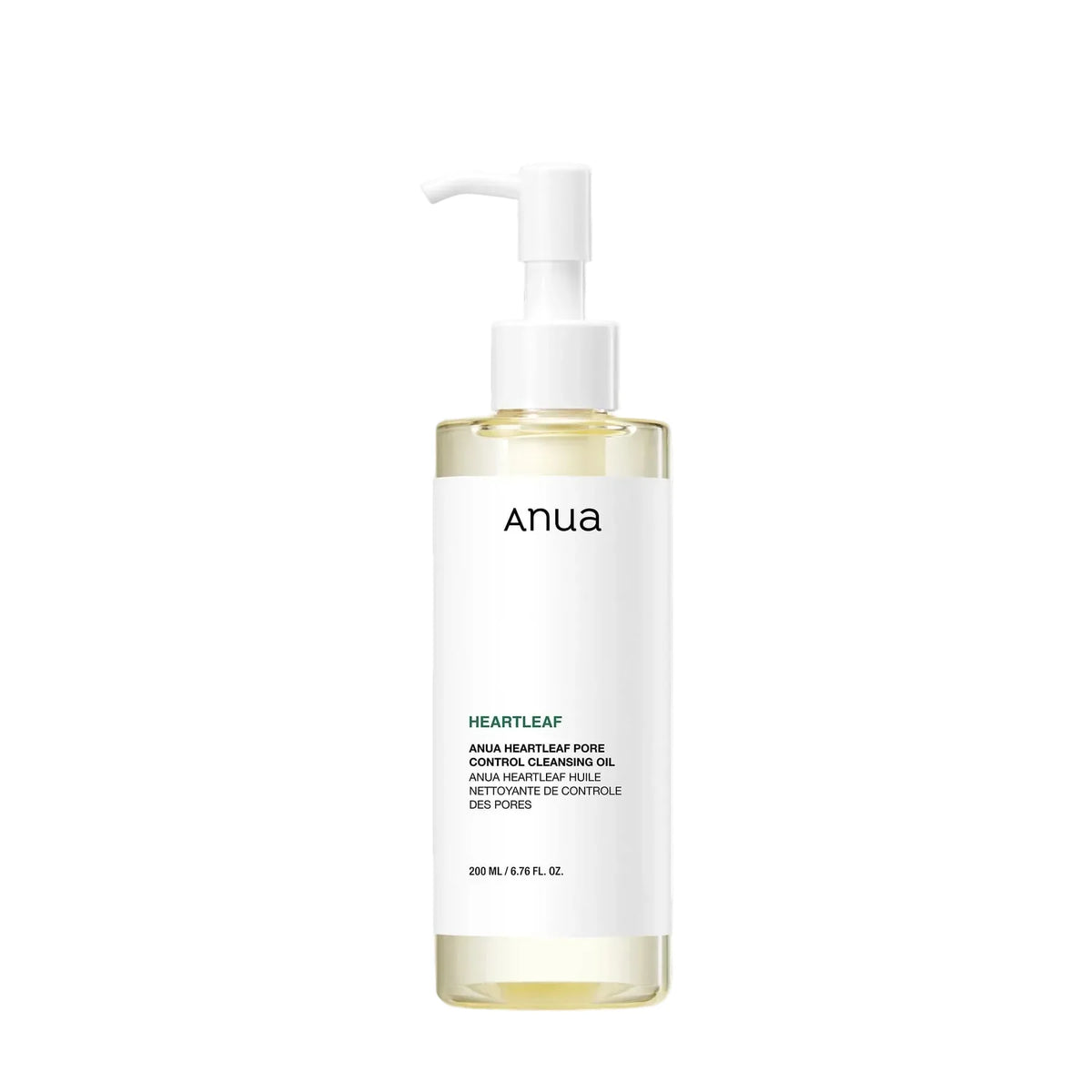 Aceite limpiador para el control de poros Heartleaf 