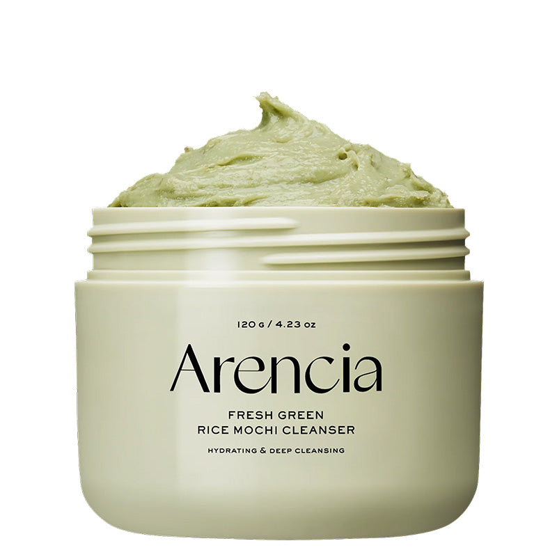 Arencia Fresh Green Rice Mochi Cleanser – Nettoyant mochi riz et thé vert 120 g
