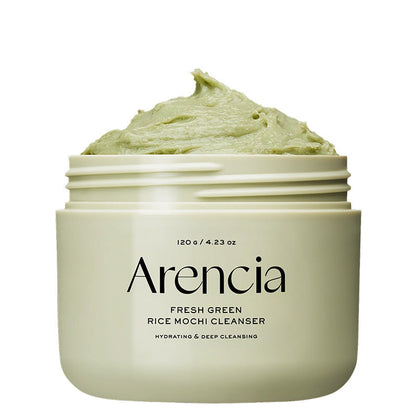 Arencia Fresh Green Rice Mochi Cleanser – Nettoyant mochi riz et thé vert 120 g