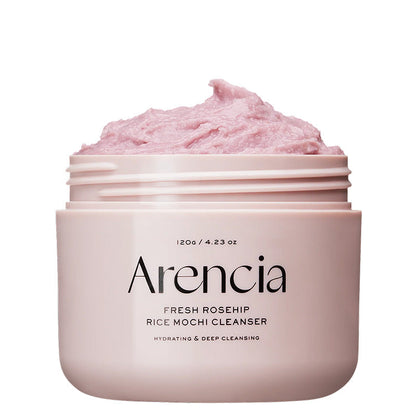 Arencia Fresh Royal Rosehip Mochi Cleanser – Nettoyant mochi à la rose musquée 120 g