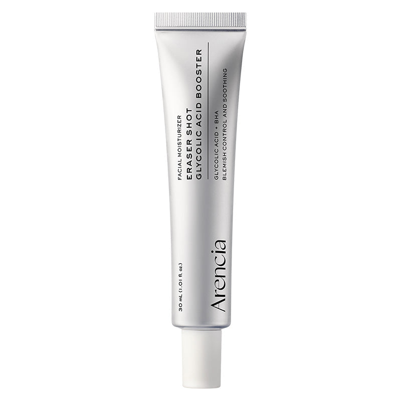 Arencia Eraser Shot Glycolic Acid Booster – Booster exfoliante con ácido glicólico 30 ml