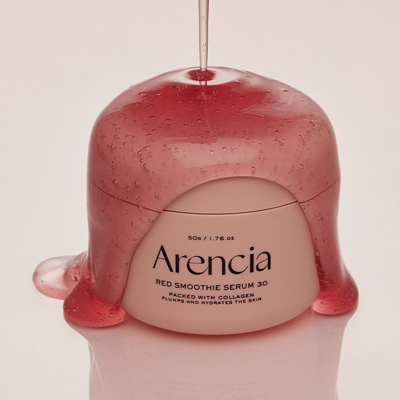 Arencia Fresh Red Smoothie Serum 30 – Sérum gelée collagène et niacinamide 50 g