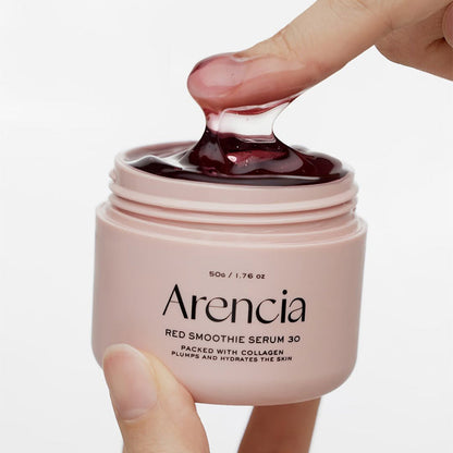 Arencia Fresh Red Smoothie Serum 30 – Sérum gelée collagène et niacinamide 50 g