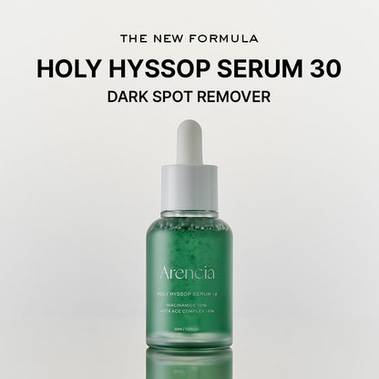 Arencia Holy Hyssop Serum 12 – Hyssop and peptide brightening serum 30 ml