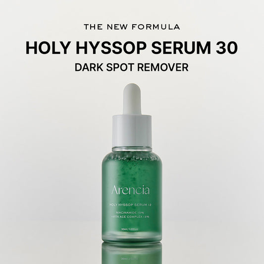 Arencia Holy Hyssop Serum 12 – Sérum éclat hysope et peptides 30 ml