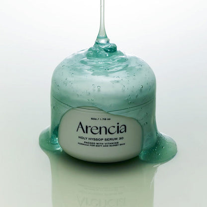 Arencia Holy Hyssop Serum 30 – Sérum hydratant hysope et hyaluronique 50 ml