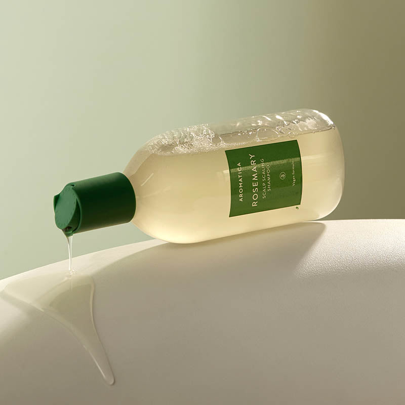AROMATICA Rosemary Scalp Scaling Shampoo Jumbo – Shampooing romarin grand format 400 ml