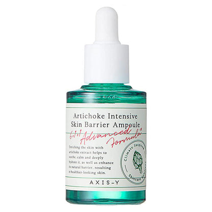 AXIS-Y Artichoke Intensive Skin Barrier Ampoule – Ampoule hydratante à l’artichaut 30 ml