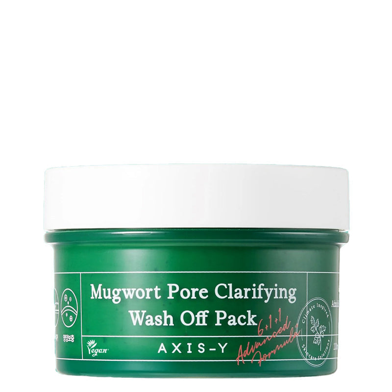 AXIS-Y Mugwort Pore Clarifying Wash Off Pack – Masque à rincer armoise et argiles 100 ml