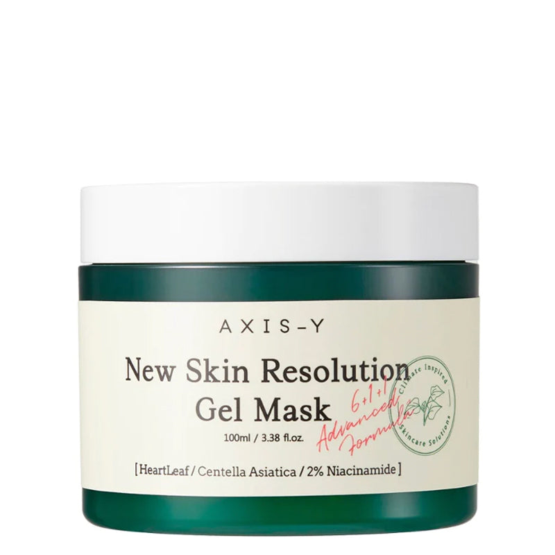 AXIS-Y New Skin Resolution Gel Mask – Masque gel à rincer niacinamide et cica 100 ml