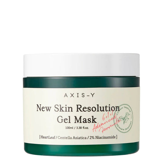 AXIS-Y New Skin Resolution Gel Mask – Masque gel à rincer niacinamide et cica 100 ml