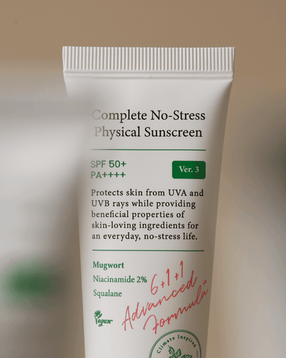 AXIS-Y Complete No-Stress Physical Sunscreen V.3 – Mineral sunscreen SPF 50+ PA++++ 50 ml