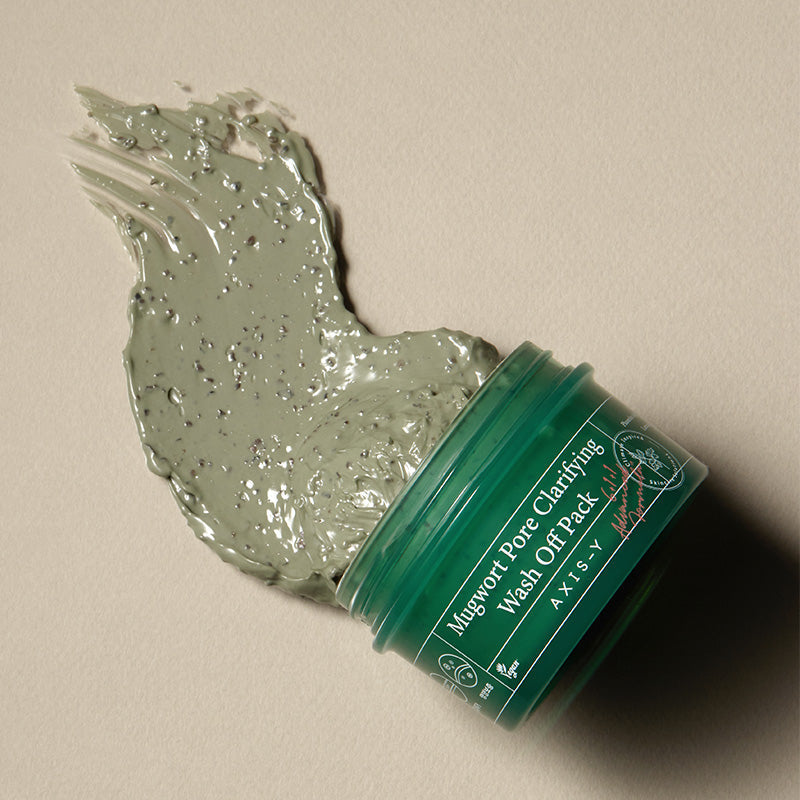 AXIS-Y Mugwort Pore Clarifying Wash Off Pack – Masque à rincer armoise et argiles 100 ml