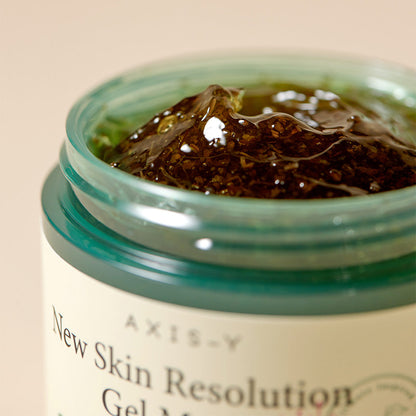 AXIS-Y New Skin Resolution Gel Mask – Masque gel à rincer niacinamide et cica 100 ml