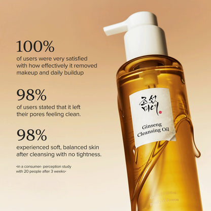 Beauty of Joseon Ginseng Cleansing Oil – Huile démaquillante au ginseng 210 ml