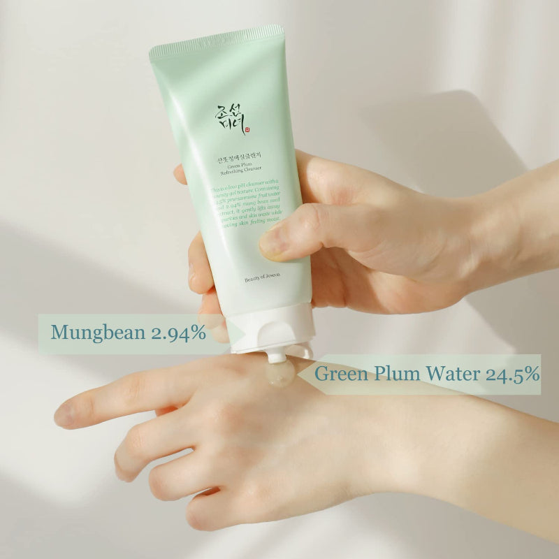 Beauty of Joseon Green Plum Refreshing Cleanser – Nettoyant visage prune verte 100 ml