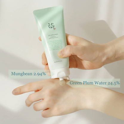 Beauty of Joseon Green Plum Refreshing Cleanser – Nettoyant visage prune verte 100 ml