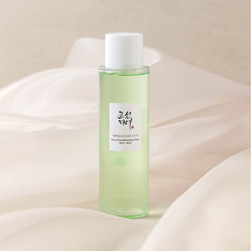 Beauty of Joseon Green plum refreshing toner : AHA + BHA – AHA and BHA exfoliating toner 150 ml