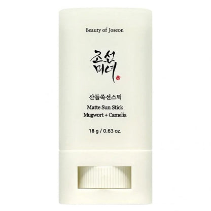 Beauty of Joseon Matte Sun Stick Mugwort + Camelia SPF50+ – Matte sun stick SPF 50+ 18 g