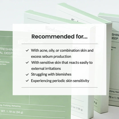 Biodance - Real Deep Mask with Refreshing Marine Algae