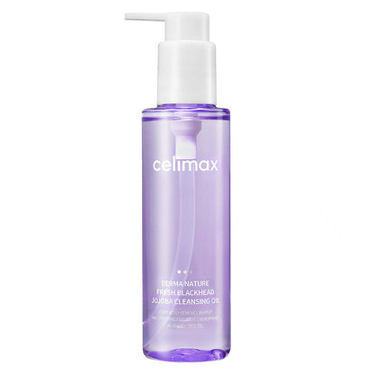Celimax Derma Nature Fresh Blackhead Jojoba Cleansing Oil – Huile démaquillante au jojoba 150 ml