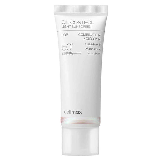 Celimax Oil Control Light Sunscreen – Protector solar ligero SPF50+ PA++++ 40 ml