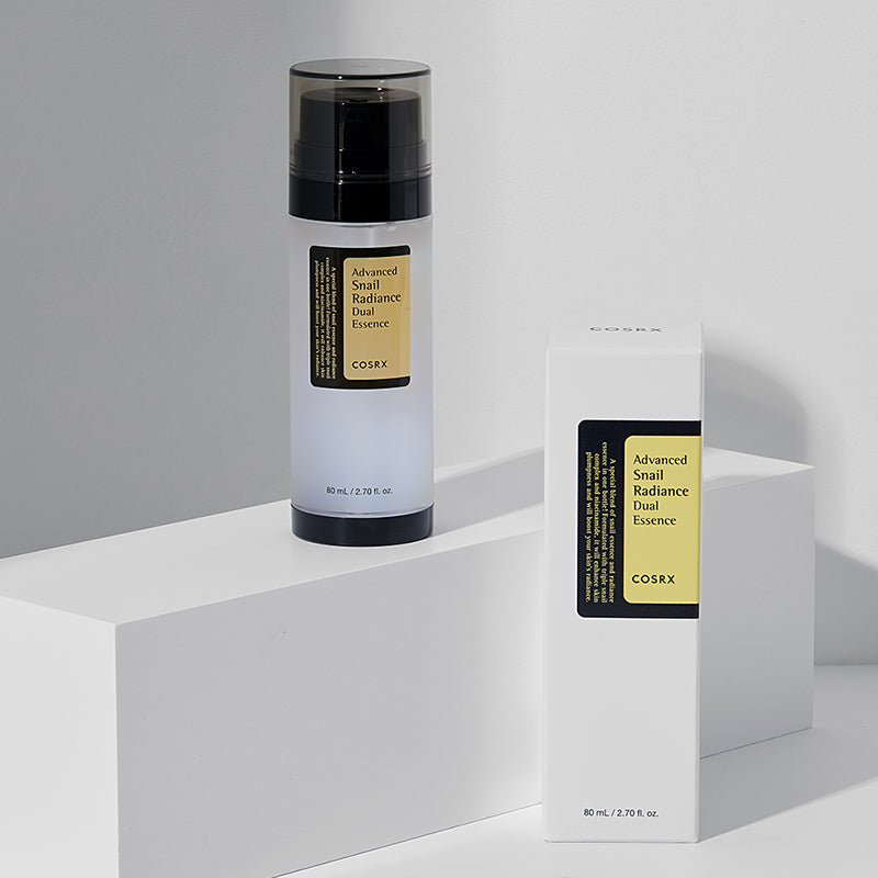 COSRX Advanced Snail Radiance Dual Essence – Esencia Snail de doble compartimento 80 ml