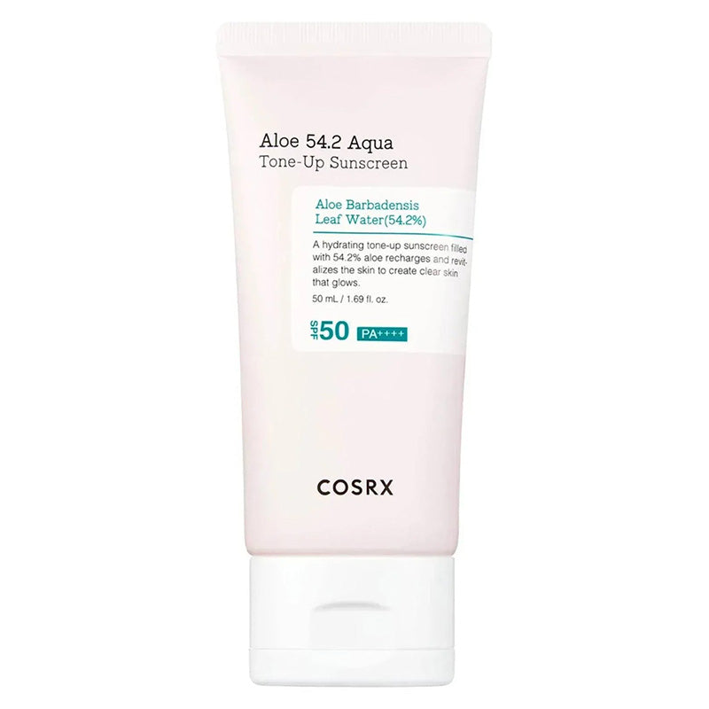 COSRX Aloe 54.2 Aqua Tone-Up Sunscreen – Soin solaire Aloe Tone-Up 50 ml