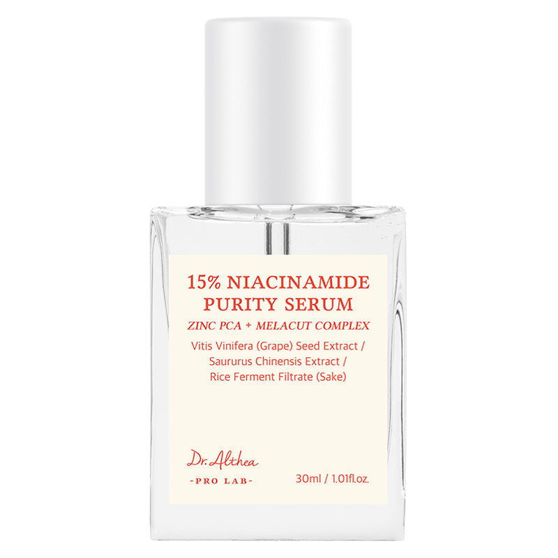 Dr. Althea 15% Niacinamide Purity Serum – Sérum niacinamida y Zinc PCA 30 ml