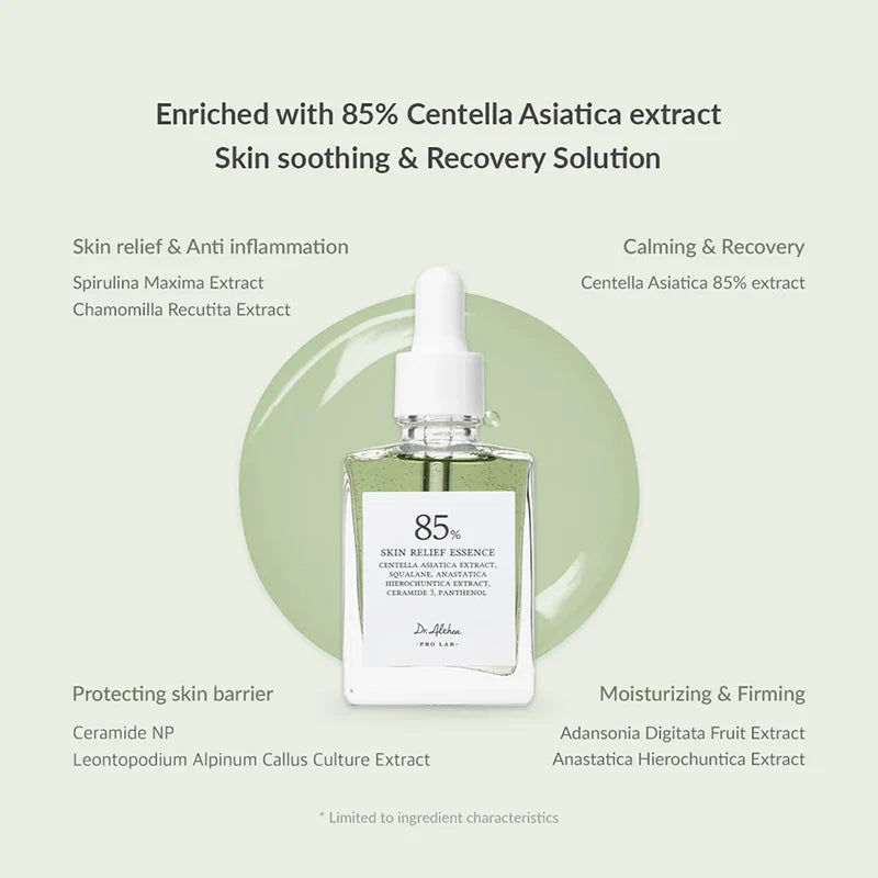 Dr. Althea Skin Relief Essence – Essence visage à la centella 30 ml