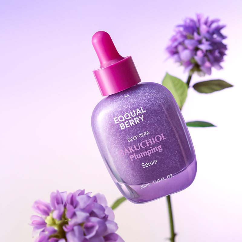 EQQUALBERRY Bakuchiol Plumping Serum – Bakuchiol face serum 30 ml