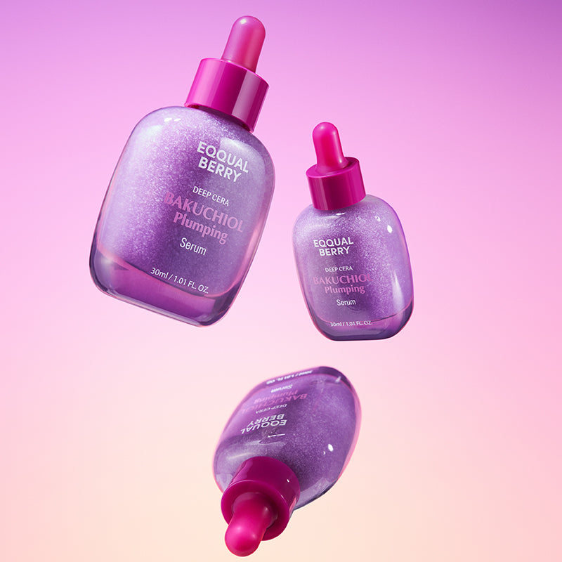EQQUALBERRY Bakuchiol Plumping Serum – Bakuchiol face serum 30 ml