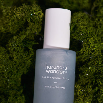Haruharu Wonder Black Rice Hyaluronic Essence – Esencia hidratante Black Rice 50 ml