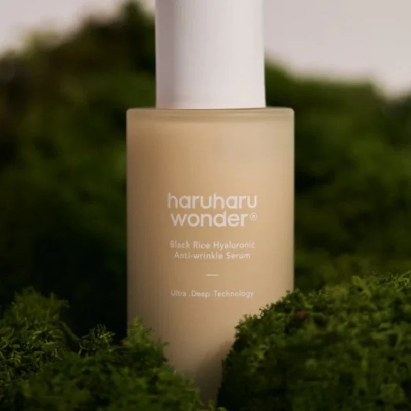 Haruharu Wonder Black Rice Hyaluronic Anti-Wrinkle Serum – Sérum Black Rice à l’acide hyaluronique 50 ml