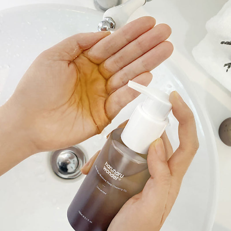 Haruharu Wonder Black Rice Moisture Deep Cleansing Oil – Huile démaquillante Black Rice 150 ml