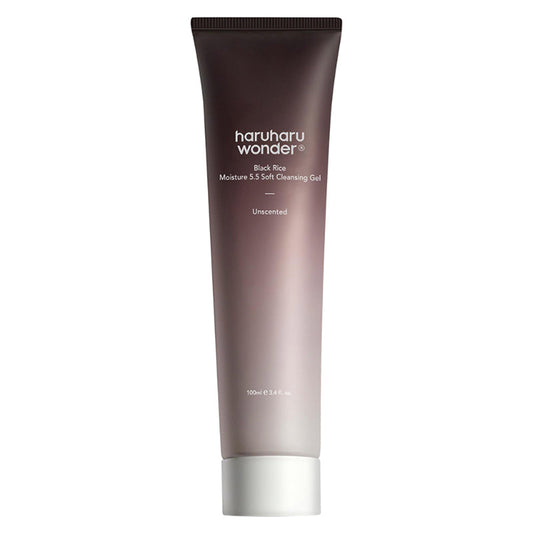 Haruharu Wonder Black Rice Moisture 5.5 Soft Cleansing Gel – Gel nettoyant Black Rice 100 ml
