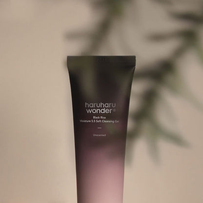 Haruharu Wonder Black Rice Moisture 5.5 Soft Cleansing Gel – Gel nettoyant Black Rice 100 ml