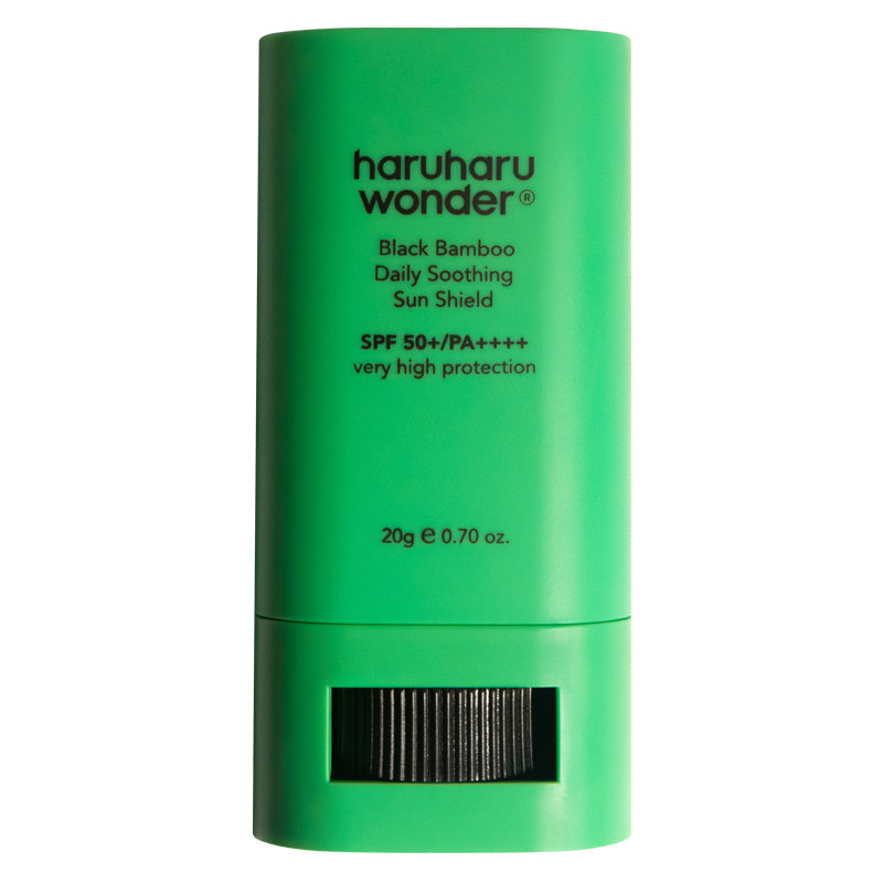 Haruharu Wonder Black Bamboo Daily Soothing Sun Shield – Black Bamboo sunscreen stick SPF50+ PA++++ 20 g
