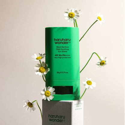 Haruharu Wonder Black Bamboo Daily Soothing Sun Shield – Black Bamboo sunscreen stick SPF50+ PA++++ 20 g