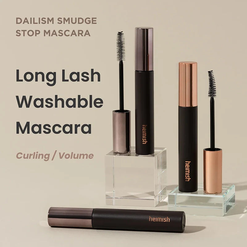 Heimish Dailism Smudge Stop Mascara Curling Black – Black Curling mascara 9 g