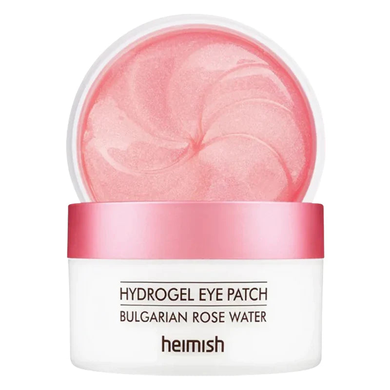 Heimish Bulgarian Rose Water Hydrogel Eye Patch – Rose hydrogel eye patches 60 patches (30 pairs)