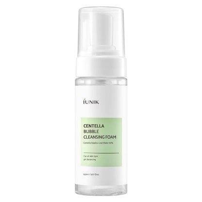 iUNIK Centella Bubble Cleansing Foam – Espuma limpiadora Centella Bubble 150 ml