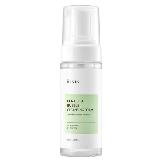 iUNIK Centella Bubble Cleansing Foam – Espuma limpiadora Centella Bubble 150 ml