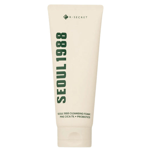 KSECRET SEOUL 1988 Cleansing Foam : Pine Cica 1% + Probiotics – Mousse nettoyante Pine Cica 150ml