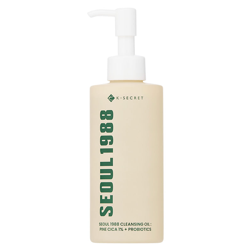 KSECRET SEOUL 1988 Cleansing Oil : Pine Cica 1% + Probiotics – Pine Cica cleansing oil 200 ml