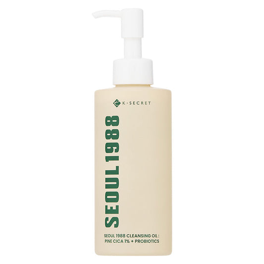 KSECRET SEOUL 1988 Cleansing Oil : Pine Cica 1% + Probiotics – Huile nettoyante Pine Cica 200 ml