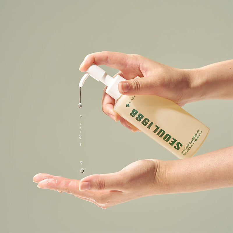 KSECRET SEOUL 1988 Cleansing Oil : Pine Cica 1% + Probiotics – Pine Cica cleansing oil 200 ml