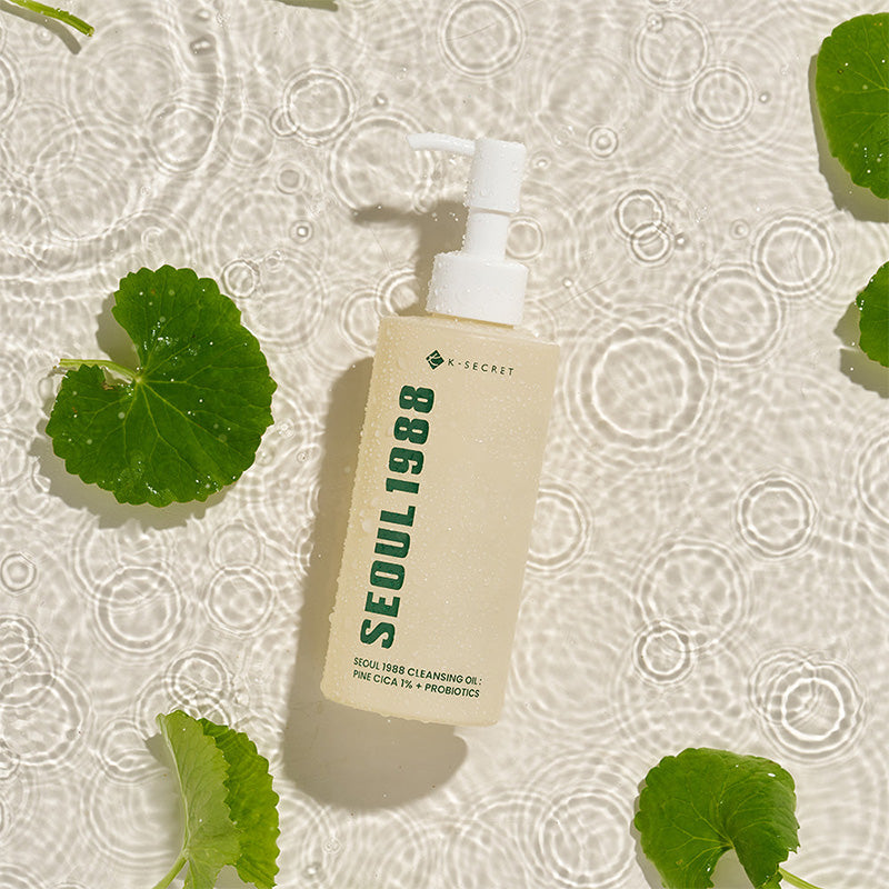 KSECRET SEOUL 1988 Cleansing Oil : Pine Cica 1% + Probiotics – Pine Cica cleansing oil 200 ml