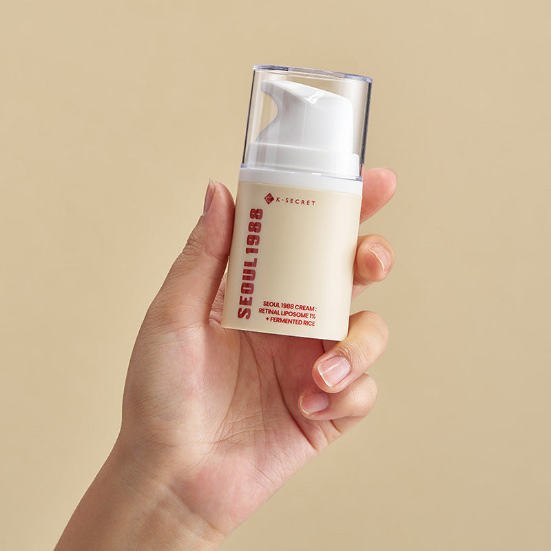 KSECRET SEOUL 1988 Cream : Retinal Liposome 1% + Fermented Rice – Crema nocturna con retinal y arroz fermentado 50ml