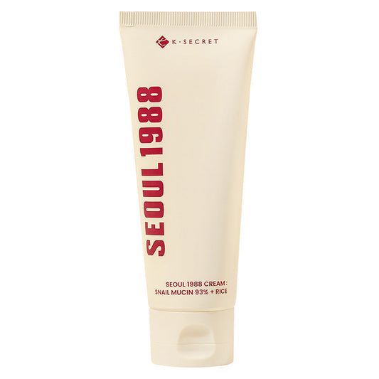 KSECRET SEOUL 1988 Cream : Snail Mucin 93% + Rice – Crème hydratante mucine et riz 100 ml
